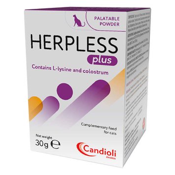 Candioli Herpless Plus - Кандіолі Херплес Плюс противірусний порошок для зміцнення імунітету для котів 30 г