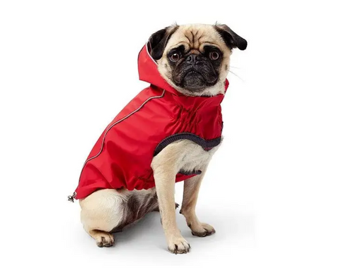 GF Pet Reversible raincoan red Двосторонній дощовик для собак червоний XL