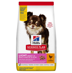 Hill's Science Plan Adult Small & Mini Light - Сухой корм для взрослых собак мелких пород склонных к лишнему весу с курицей 6 кг