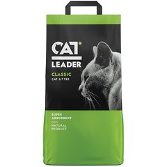 Cat Leader Classic КЭТ ЛИДЕР КЛАССИК супервпитывающий наполнитель в кошачий туалет (2кг)