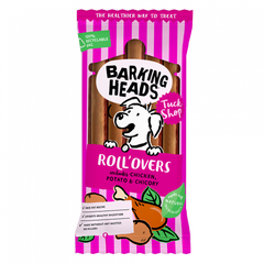 Barking Heads Rollovers - Баркинг Хедс лакомство для собак с курицей, картофелем и цикорием 150 г