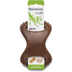 Benebone Dental Chew Peanut Butter Flavor - Жувальна іграшка зі смаком арахісового масла, S