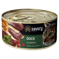 Savory Cat Adult Duck - Сейворі консерви для дорослих котів з качкю 200 г