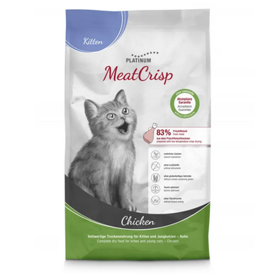 Platinum MeatCrisp Kitten Chicken - Сухий корм для кошенят з куркою 1,5 кг