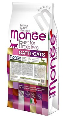 Monge Sensitive Cat - корм для кошек с чувствительным пищеварением 10 кг