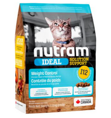 Nutram I12 Solution Support Weight Control Cat - Корм ​​"Контроль ваги" для дорослих котів 1,13 кг
