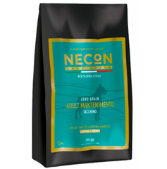 Necon Zero Grain Dog Mant. Turkey, Pea And Horse Bean - Сухой монопротеиновый корм для собак всех пород с индейкой 12 кг