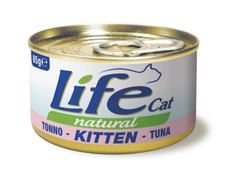 LifeCat консерва для котят с тунцом 85 г
