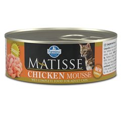 Farmina Matisse Cat Mousse Chicken - Консерви для дорослих котів з куркою 85 г