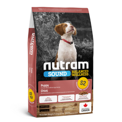 Nutram S2 Sound Balanced Wellness Natural Puppy Food - Корм для щенков всех пород с курицей 20 кг с дефектом