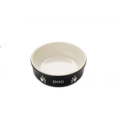 Nobby Керамическая миска для собак черно-бежевая 240мл