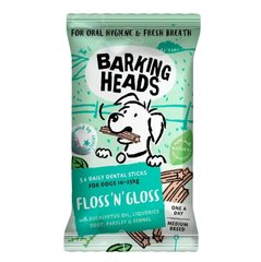 Barking Heads Floss N Gloss Medium - Ласощі для догляду за зубами собак средніх та великих порід 150 г