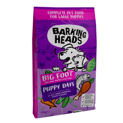 Barking Heads Puppy Days Chicken and Salmon Large Breeds - Баркінг Хедс сухий корм для цуценят великих порід з куркою та лососем 12 кг