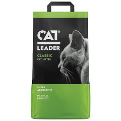 Кэт Лидер (Cat Leader) Классик супер-впитывающий наполнитель в кошачий туалет