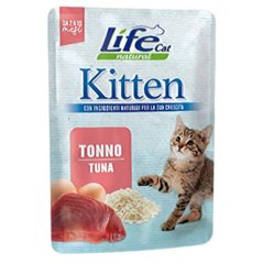 LifeCat Kitten пауч для котят от 6 недель с тунцом 70 г