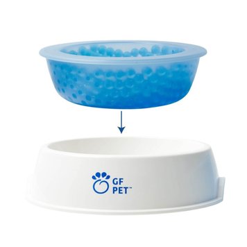 GF PET ICE BOWL Охлаждающая миска для собак с охлаждающим гелем, 450 мл