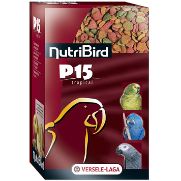 Versele-Laga NutriBird P15 Tropical - Корм для крупных попугаев, 1 кг