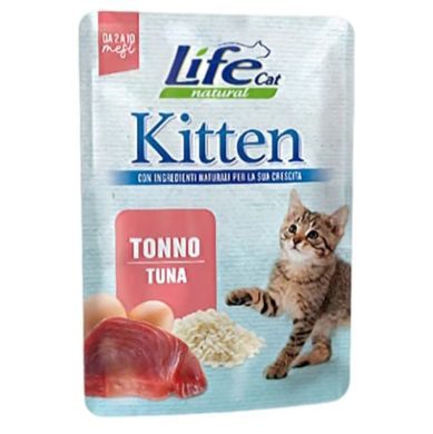 LifeCat Kitten пауч для кошенят від 6 тижнів з тунцем 70 г