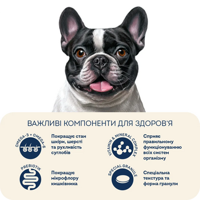 Home Food Dog Adult Mini-Medium Hypoallergenic - Гіпоалергенний сухий корм для дорослих собак малих та середніх порід, з телятиною та овочами, 0,7 кг