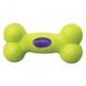 Kong AirDog - конг игрушка для собак воздушная кость, желтая M