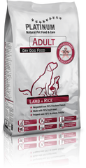 Platinum Adult Lamb and Rice - Платинум напіввологий комплексний корм для дорослих собак всіх порід з ягням та рисом 5 кг