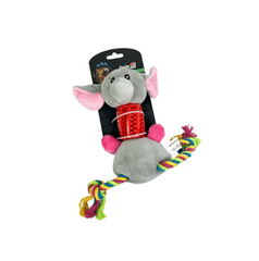 AnimAll GrizZzly - Мягкая игрушка Мышонок, серый, 30х13х10 см