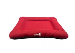 AnimAll Super Max M Hot Red - Лежанка червоного кольору для собак та котів, розмір 80×65 см