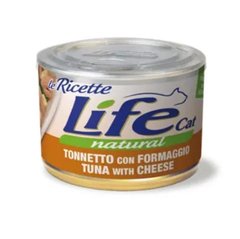 LifeCat консерва для для кошек курица с тунцем и сыром 150 г