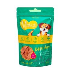 Mavsy Rabbit chips - Мавси Лакомство для собак чипсы из мяса кролика 100 г