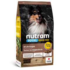 Nutram T23 Total Grain-Free Turkey, Chicken and Duck - Корм для собак всех возрастов с индейкой и курицей 2 кг