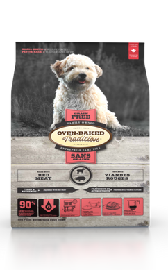 Oven-Baked Tradition - Овен-Бейкед беззерновий сухий корм для собак малих порід із червоного м'яса 1 кг