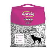Inodorina Training Carboni - Одноразовые гигиенические пеленки с активированным углем 60х90 см, 40 шт
