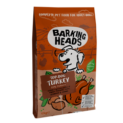 Barking Heads Top Dog Turkey Grain Free - Баркінг Хедс сухий корм для собак всіх порід з індичкою та бататом 2 кг