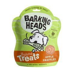 Barking Heads Baked Treats "Applle Snaffles" - Лакомства-печенья с яблоком, ванилью и корицей 100 г