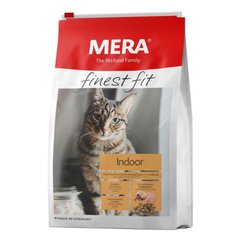 MERA Finest Fit Indoor - Сухой корм для кошек, которые содержатся в помещении со свежим мясом птицы и лесными ягодами 4 кг