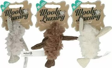 Holland Wooly Luxury Bird Шерстяна біла пташка