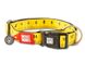 Max & Molly Smart ID Collar Ruler/L - Нашийник Smart ID жовтий з принтом лінійки