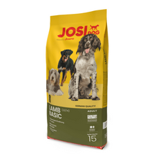 Josera JosiDog Lamb Basic - Сухий корм для дорослих собак всіх порід з нормальною активністю з ягням 15 кг