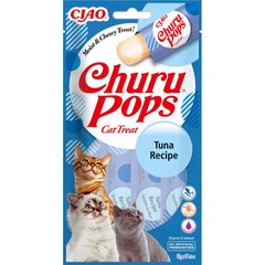 INABA Churu Pops - Ласощі для котів з тунцем 4 x 15 г