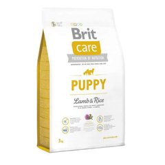 Brit Care Puppy Lamb and Rice - Сухой гипоаллергенный корм для щенков всех пород с ягненком и рисом 3 кг