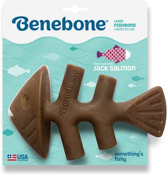 Benebone Fishbone Salmon L - Жувальна іграшка зі смаком лосося