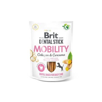 Brit Dental Stick Mobility - Ласощі для мобільності суглобів дорослих собак всіх порід з колагеном та куркумою 251 г