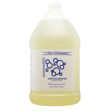 Chris Christensen SmartWash 50 Hypoallergenic Shampoo Шампунь для м’якого очищення шерсті 3,8 л