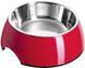 HUNTER Melamine Feeding Bowl. Миска в подставке из меламина. Красная. фото 1