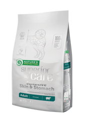 Nature's Protection Superior Care Sensitive Skin Stomach Adult All Breeds - Сухой корм для взрослых собак всех пород с чувствительным пищеварением и пищевой аллергией с мясом ягненка 10 кг