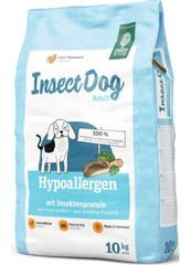 Green Petfood InsectDog Hypoallergen - Грин Петфуд сухой корм для взрослых собак с протеином насекомых 10 кг