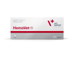 VetExpert HemoVet - Кормовая добавка для собак с симптомами анемии 60 таблеток