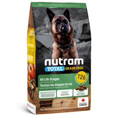 Nutram T26 Total Grain-Free Lamb and Lentils - Корм для собак всех возрастов с ягненком и чечевицей 11,4 кг