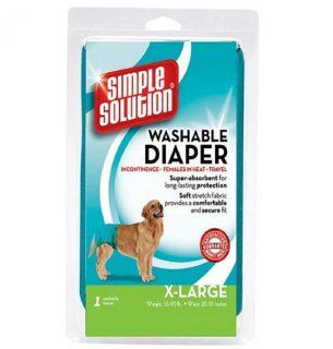 Simple Solution Washable Diaper X-Large - Багаторазова гігієнічна підкладка для тварин, XL