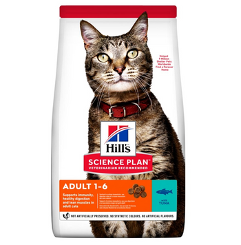 Hill's Science Plan Adult Tuna - Сухий корм для дорослих котів з тунцем 300 г